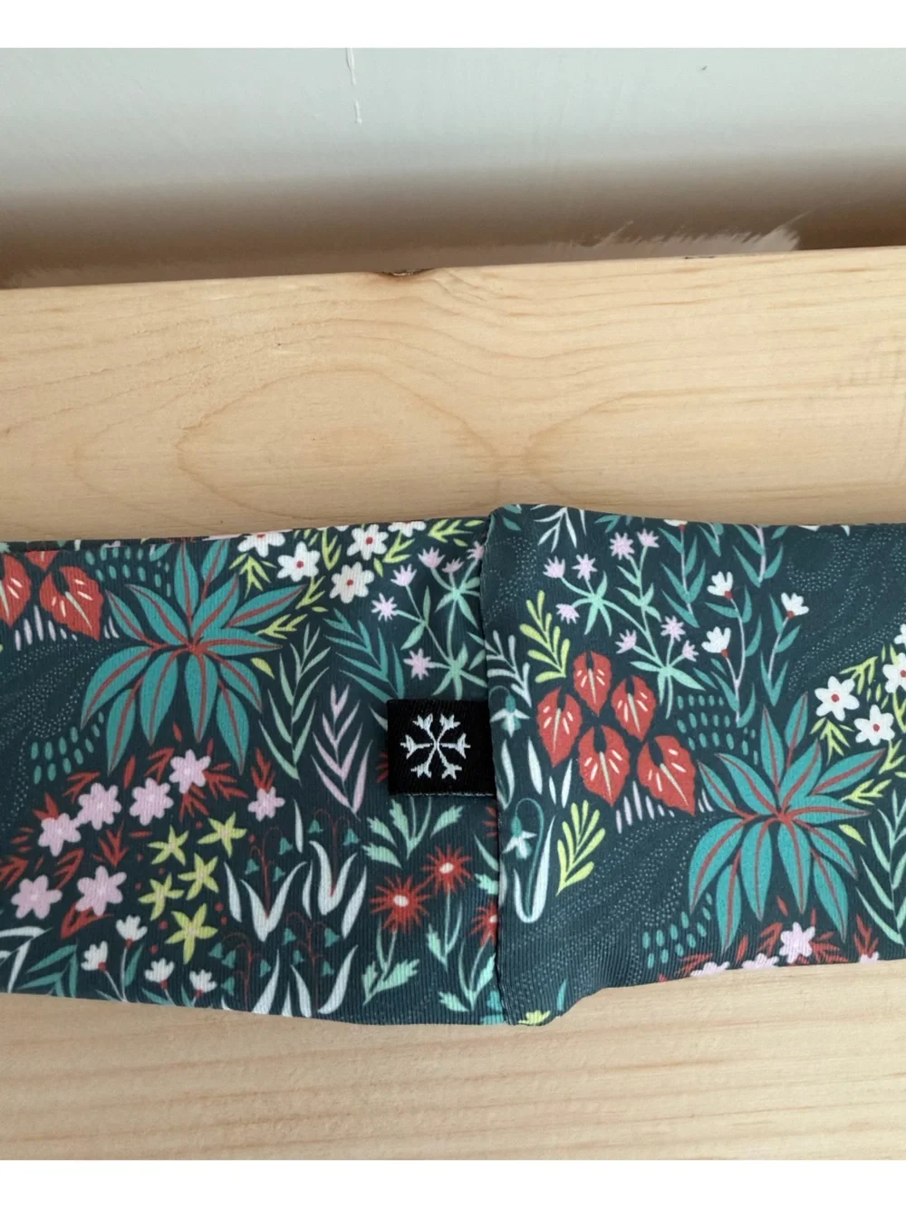 Skida Women’s Soft Twist Headband Teal Floral (OS)